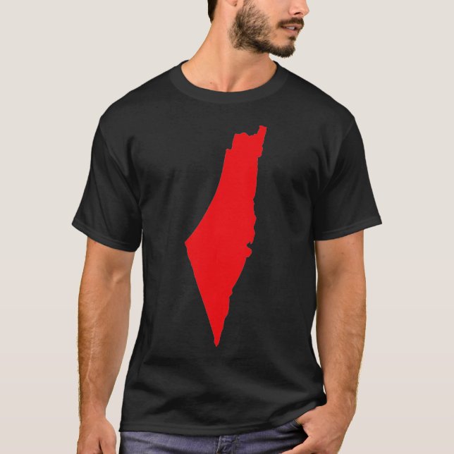 T-shirt la Palestine est un pays libre, sauf Sheikh Jarrah (Devant)