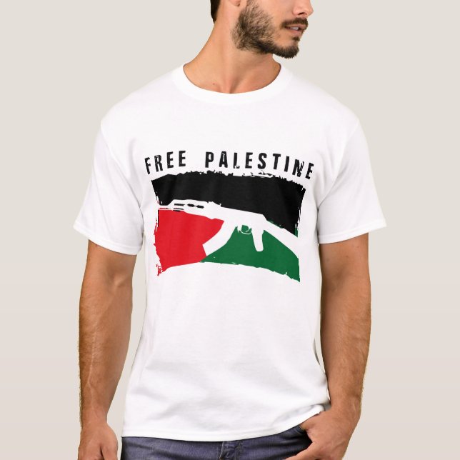 T-shirt La Palestine libre (Devant)