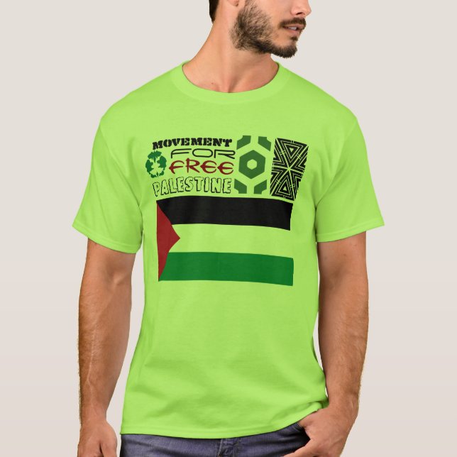 T-shirt La Palestine libre (Devant)