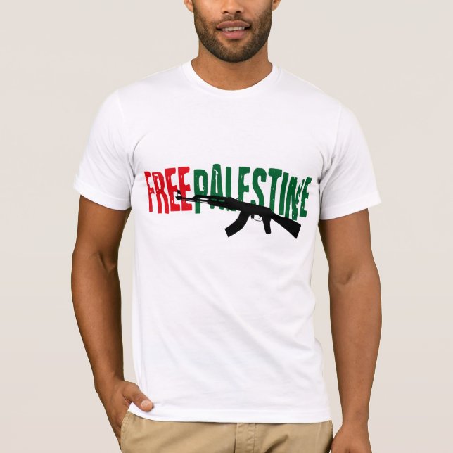 T-shirt La Palestine libre (Devant)