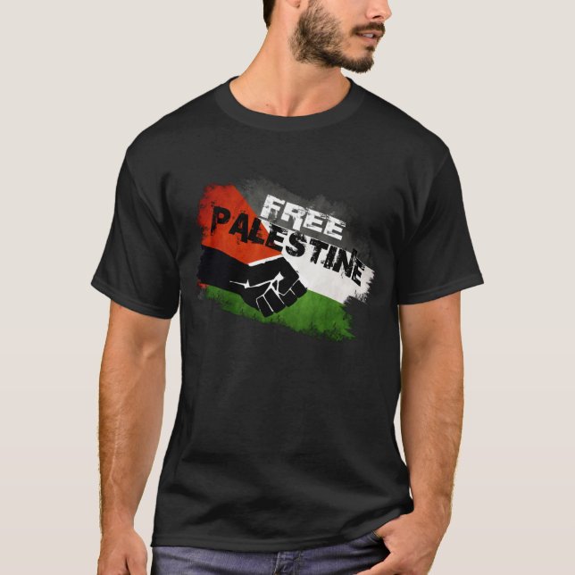 T-shirt La Palestine libre (Devant)