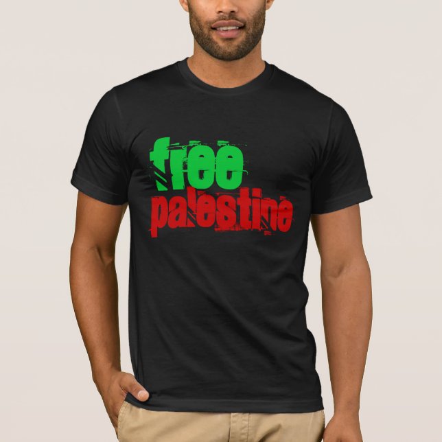 T-SHIRT LA PALESTINE LIBRE ! (Devant)