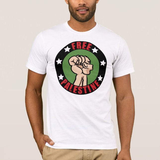 T-shirt La Palestine libre (Devant)