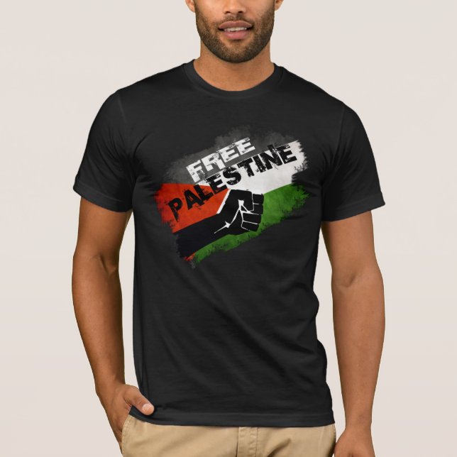 T-shirt La Palestine libre (Devant)