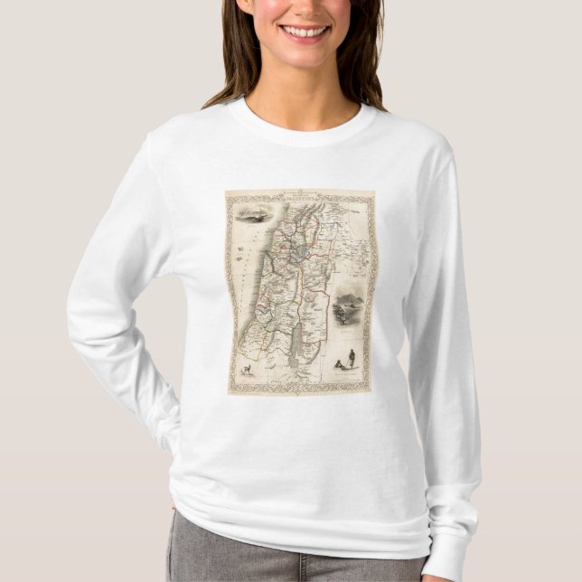 T-shirt La Palestine moderne (Devant)