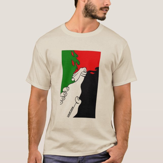 T-shirt la Palestine Molotov (Devant)