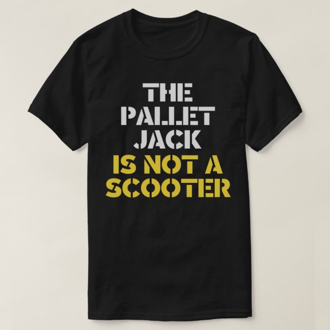 T-shirt La Palette Jack N'Est Pas Un Scooter  (Design devant)
