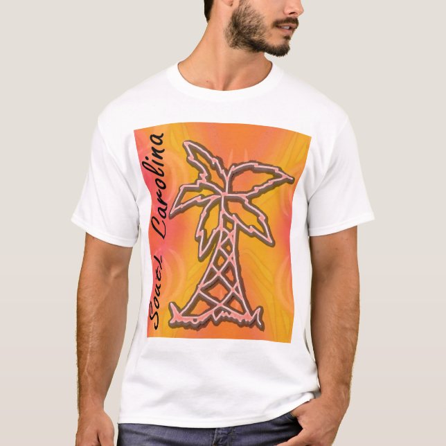 T-shirt la palmetto-Caroline (Devant)