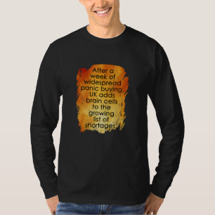 T-shirt La Panique En Achats Au Royaume-Uni