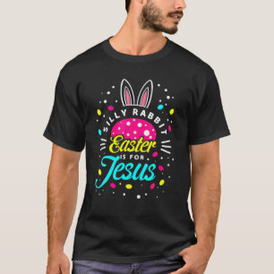 T-shirt La Pâque De Lapin Silencieux Est Pour Jésus Toddle