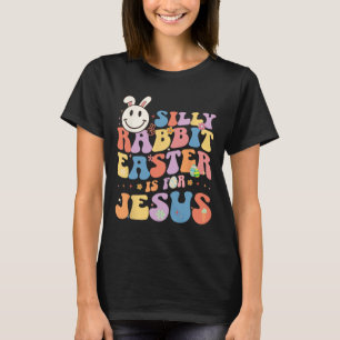 T-shirt La Pâque Du Lapin Silencieux Est Pour Jésus Mignon