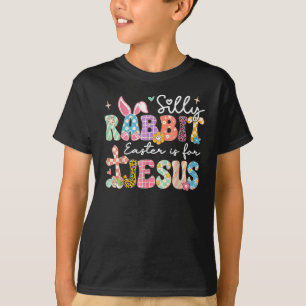 T-shirt La Pâque Du Lapin Silencieux Est Pour Jésus Mignon