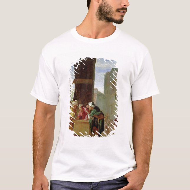T-shirt La parabole de la perle précieuse (Devant)
