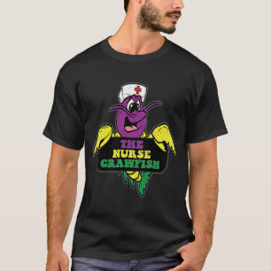 T-shirt La Parade du carnaval de Mardi Gras Nurse RN L