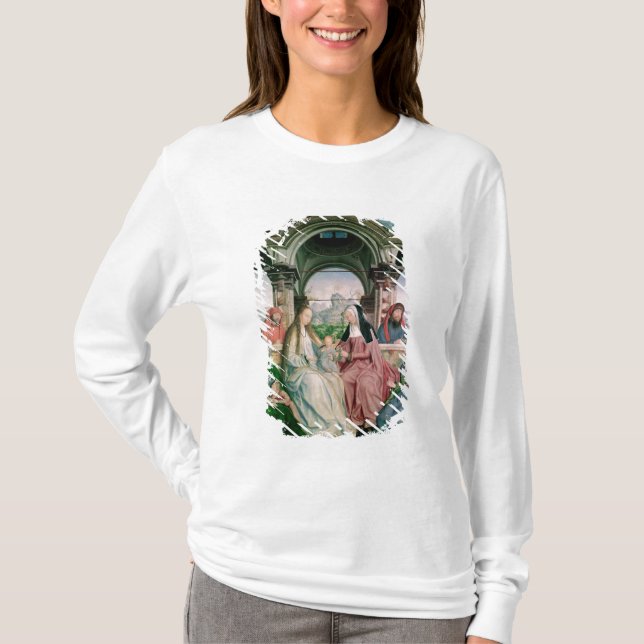T-shirt La parenté sainte, ou le retable du St (Devant)