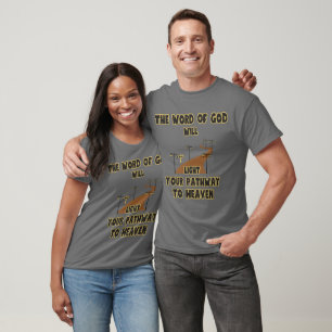 T-shirt La Parole De Dieu Fera Lumière Unisexe
