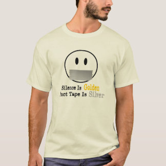 T-shirt LA PAROLE EST D'ARGENT LE SILENCE EST D'OR le