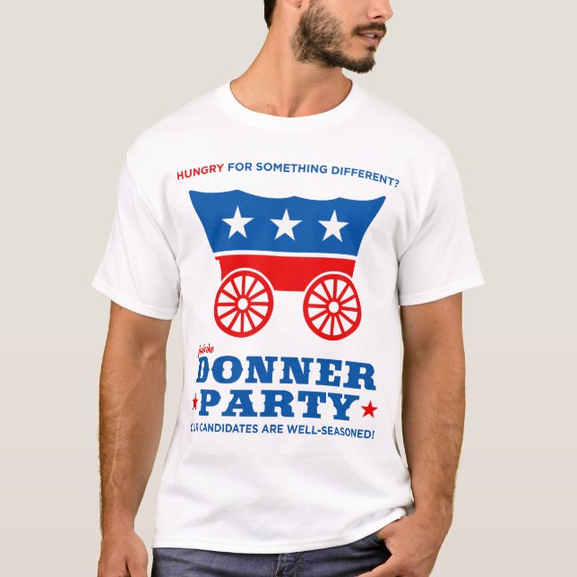 T-shirt La partie de Donner - affamée pour quelque chose (Devant)