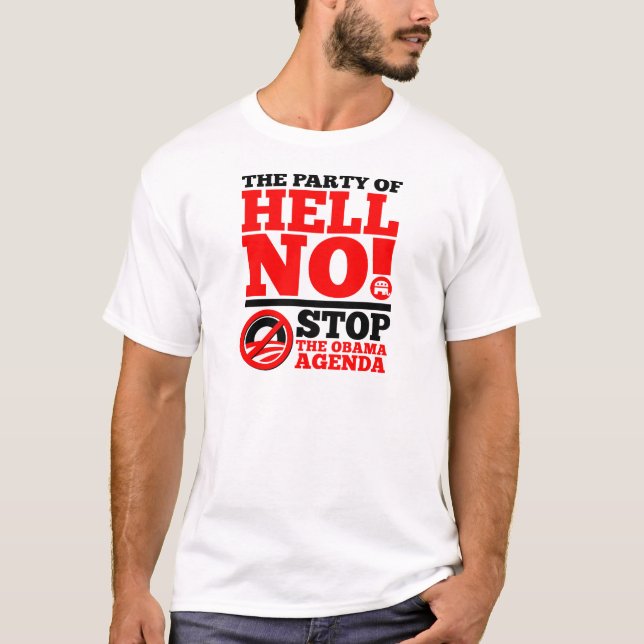T-shirt La partie de non (Devant)