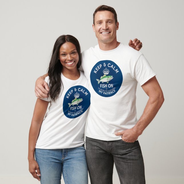 T-shirt La patience des pêcheurs (Unisexe)
