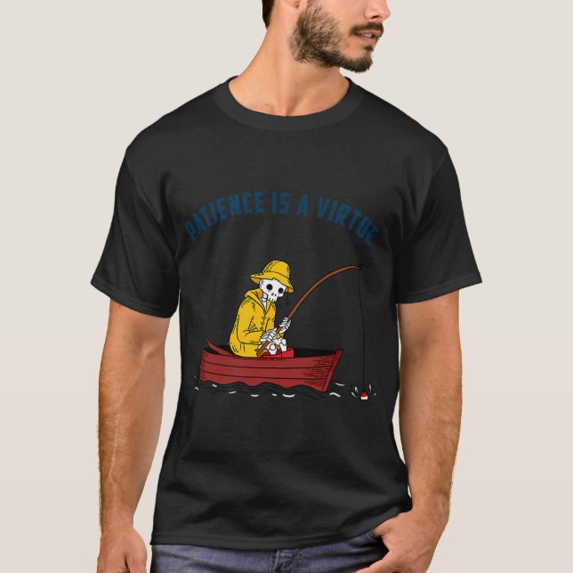 T-shirt La patience est une vertu (Devant)