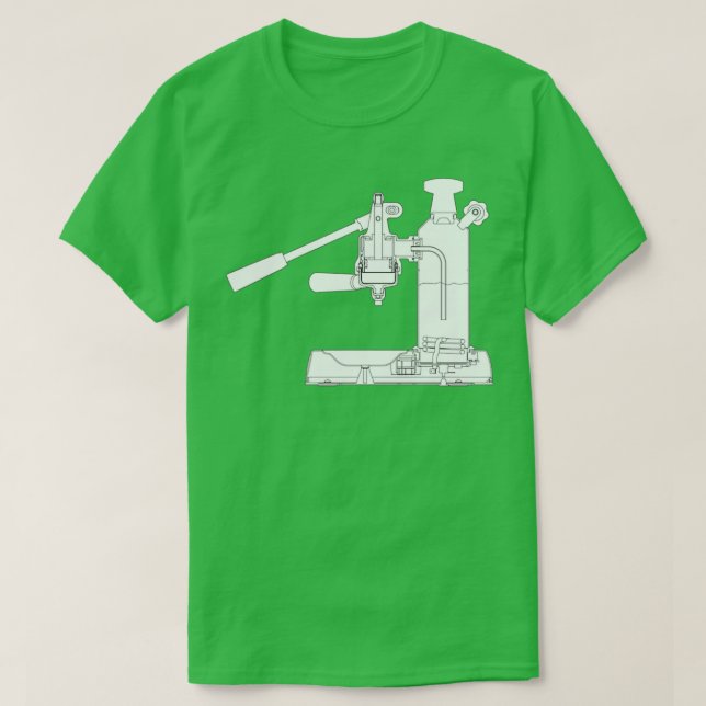 T-shirt La Pavoni Lever Espresso Machine (Design devant)