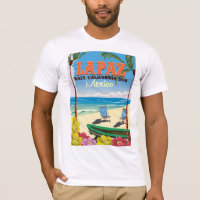 La Paz Baja California Sur Mexico poster de voyage