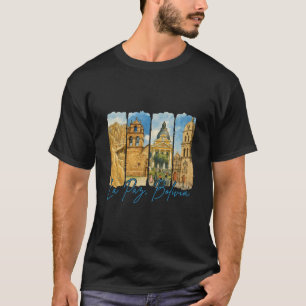 T-shirt La Paz Bolivie Voyage Voyageau Coup de pinceau Sou