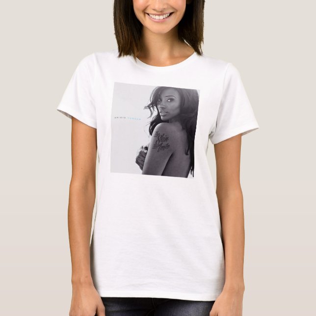 T-shirt La peau que je suis dans le long-tireur (Devant)