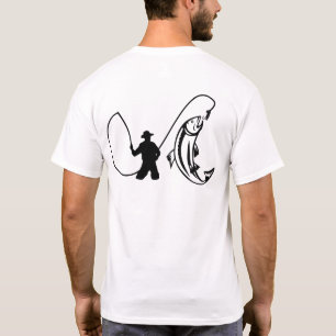 T-shirt La pêche à la mouche est amusante