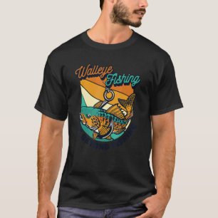T-shirt La pêche au doré va au-delà des leurres de pêche D