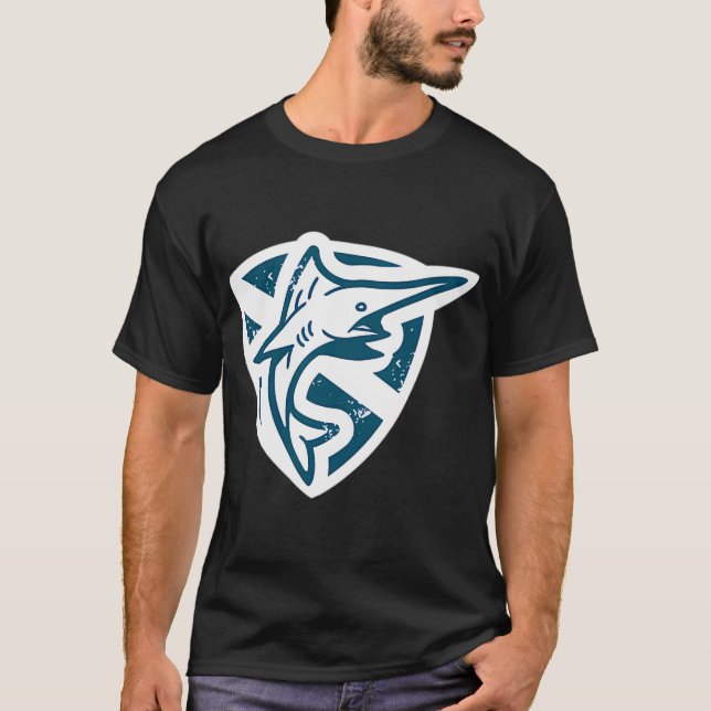 T-shirt La pêche au requin de Quint. (Devant)
