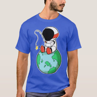 T-shirt La Pêche Des Astronautes Sur Terre
