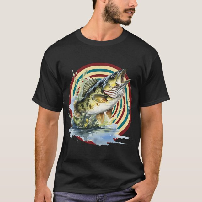 T-shirt La pêche est la meilleure (Devant)