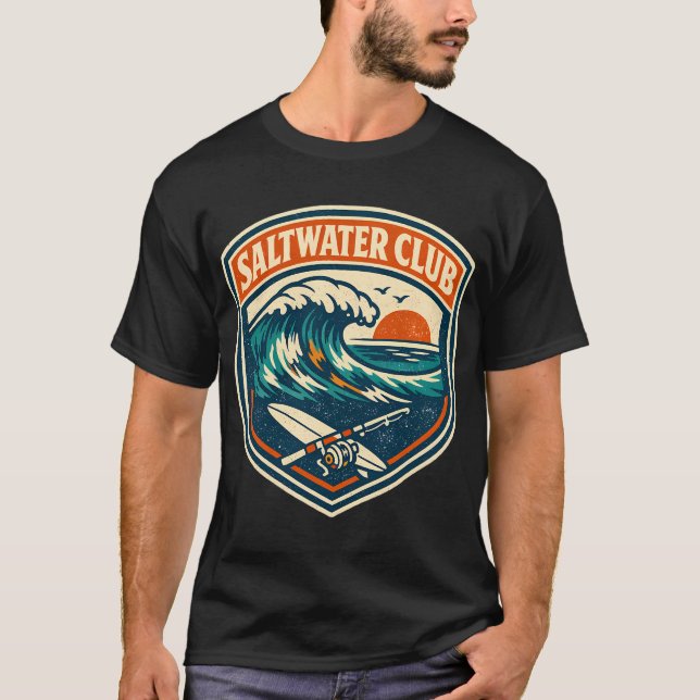 T-shirt La pêche est la vie (Devant)