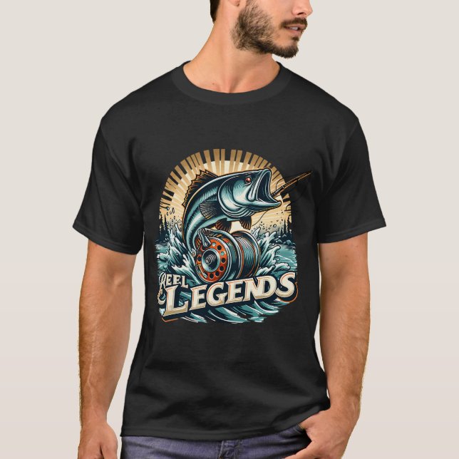 T-shirt La pêche est ma passion (Devant)