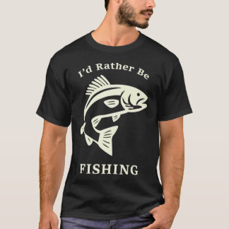 T-shirt La pêche est mon cardio, cadeau de pêche pour la f