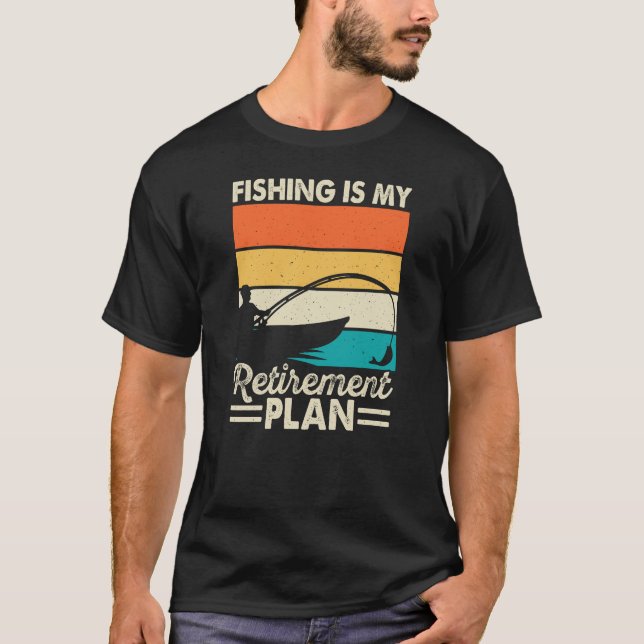 T-shirt La pêche est mon grand-père (Devant)