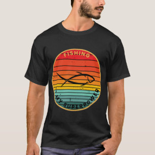 T-shirt La pêche est mon superpouvoir