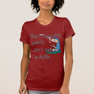 T-shirt La pêche est une illusion