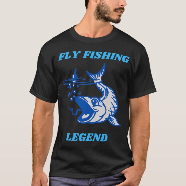 T-shirt La pêche est une vie  (Devant)