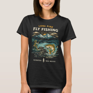 T-shirt La pêche m'a sauvé conception avec bass poisson o