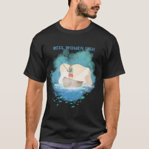 T-shirt La pêche me garde sain d'esprit