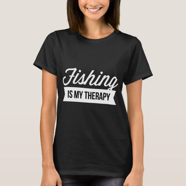 T-shirt La pêche n'est pas qu'un hobby (Devant)