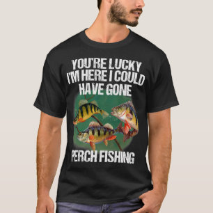 T-shirt La pêche résout la plupart de mes problèmes La cha