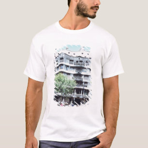 T-shirt La Pedrera ou maison Mila, 1905-10