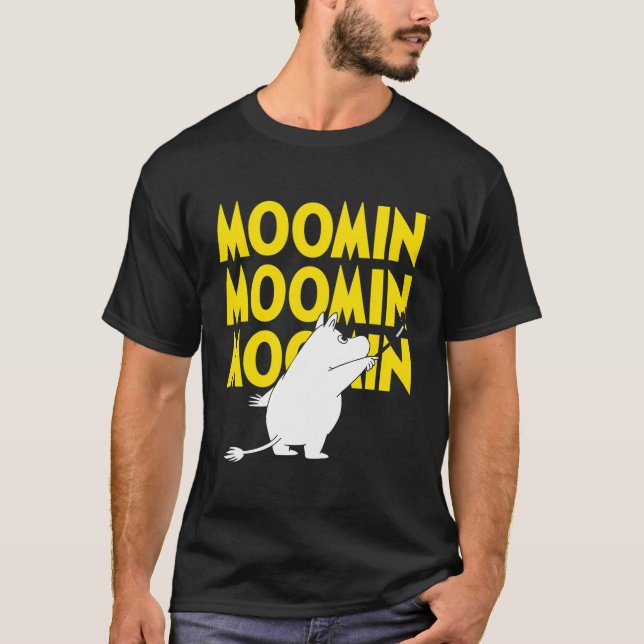 T-shirt La peinture Moomins (Devant)