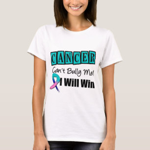 T-shirt La pente de cancer de la thyroïde m'intimident qu