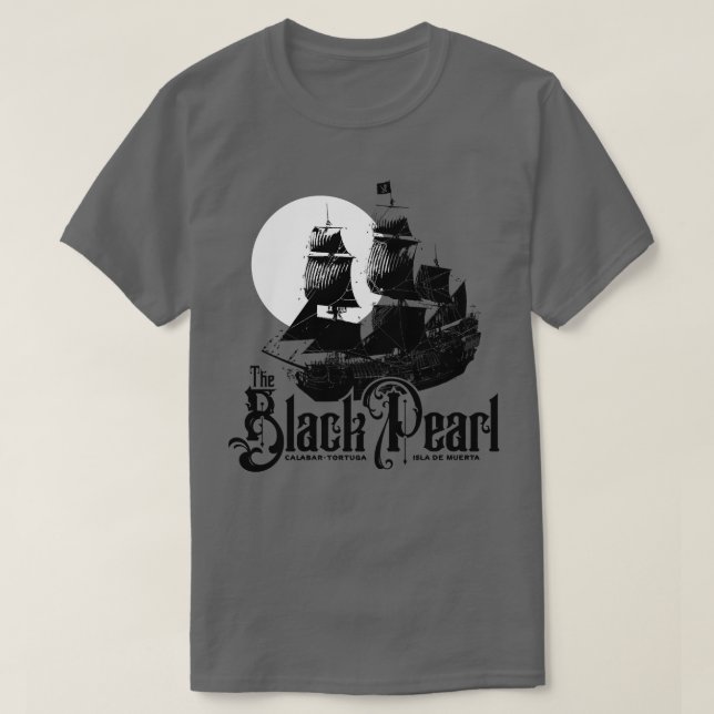 T-shirt La perle noire (Design devant)