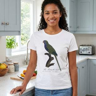 T-shirt La Perruche souris / Monk Parakeet